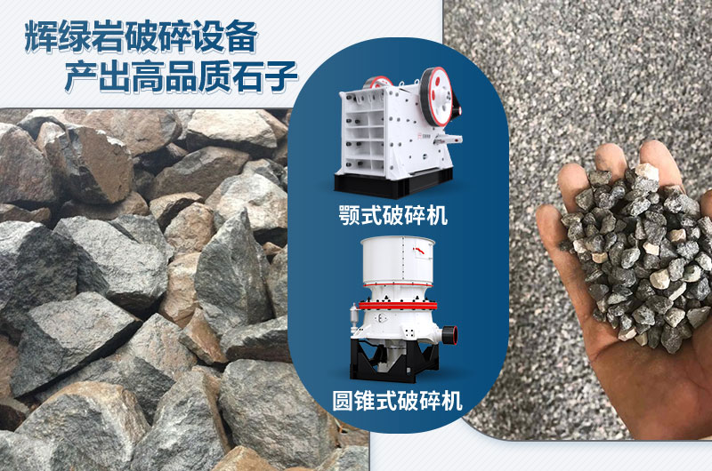 辉绿岩破碎可用的破碎机有哪些？价格多少？