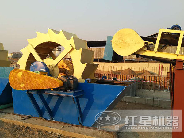 一小时洗100吨左右的石粉洗砂机型号有哪些？市价大概多少钱