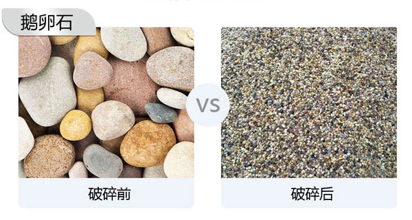 鹅卵石破碎能做石子吗？会用到哪些设备？