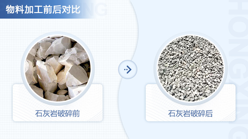 处理石灰岩的日产500方砂石生产线机器怎样配？